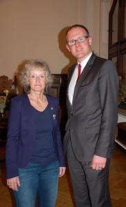 20141202 Annegret Keller-Steegmann_Oberbürgermeister Sören Link