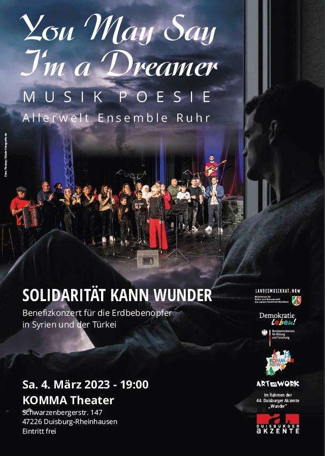 You may say I’m a dreamer – Konzert für die Erdbebenopfer