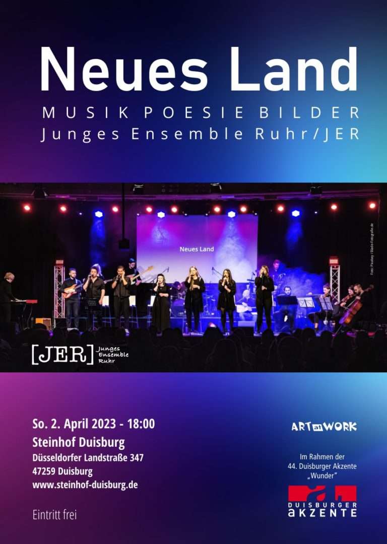Junges Ensemble Ruhr spielt NEUES LAND