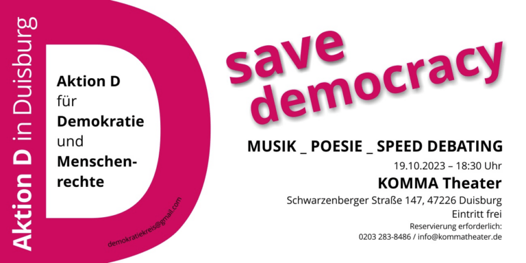 AKTION D für Demokratie und Menschenrechte