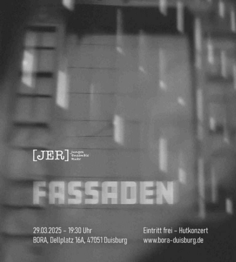 JER spielen „Fassaden“ bei den Akzenten
